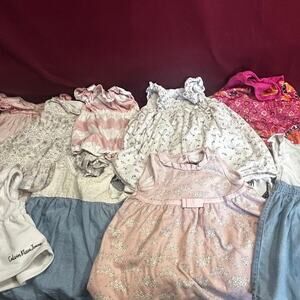 Size 3mo - 24mo girl dress lot